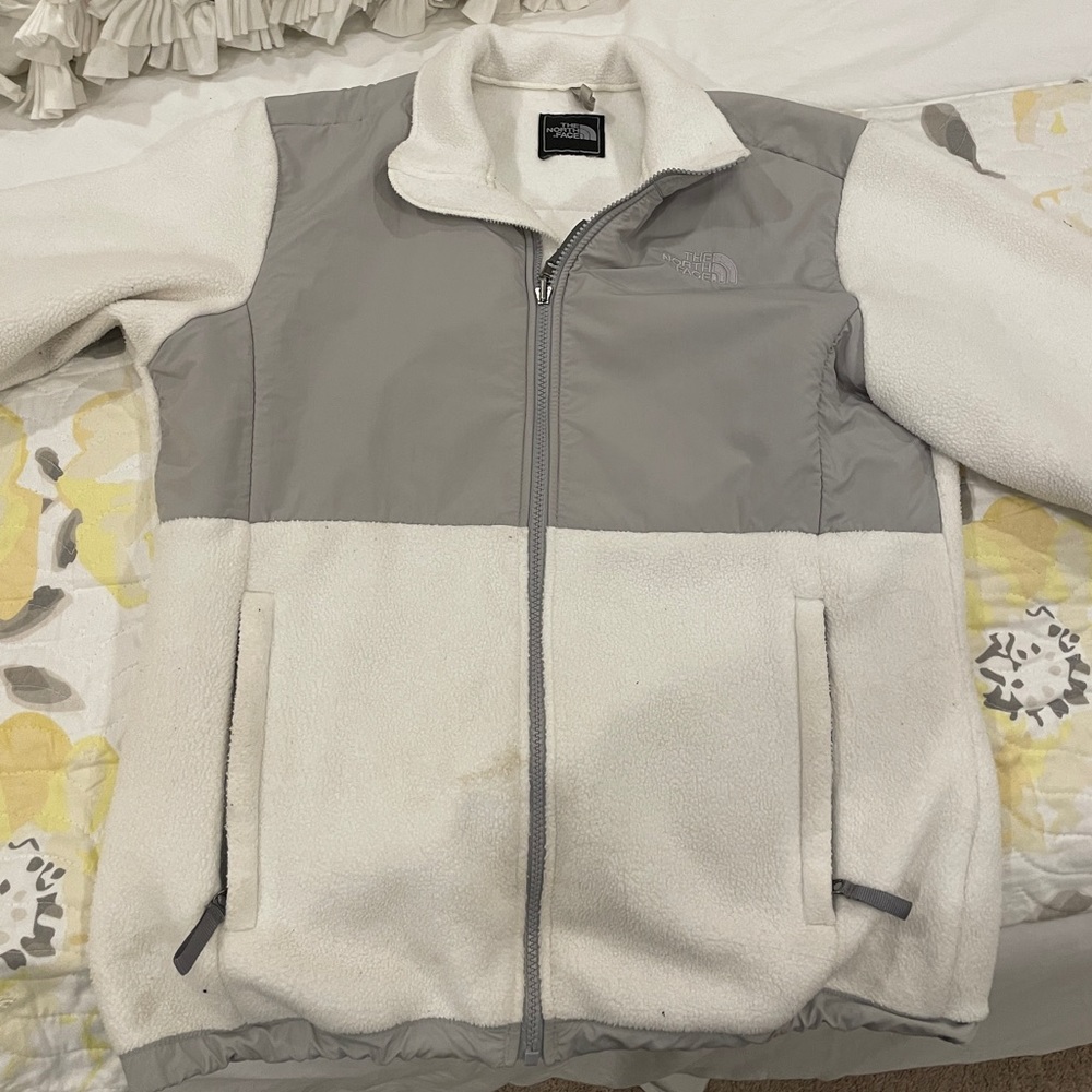 White Medium North Face Jacket
